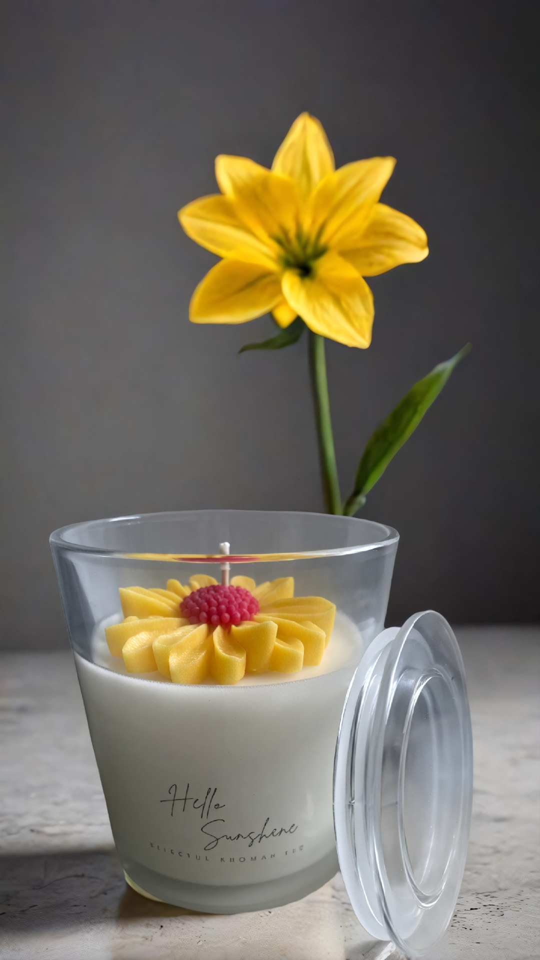 Hello Sunshine 8 oz (yellow)