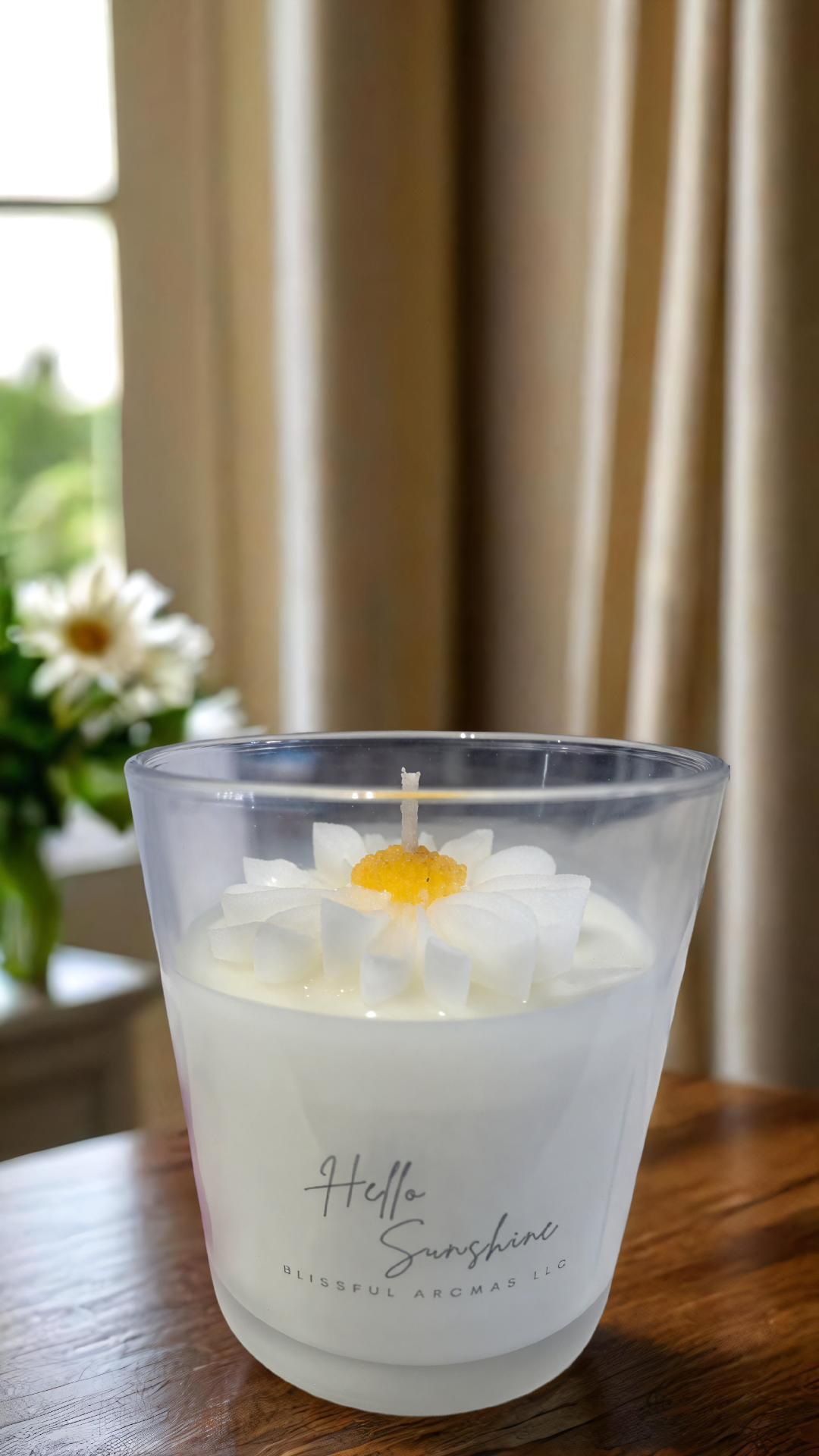 Hello Sunshine 8 oz (Yellow & White)